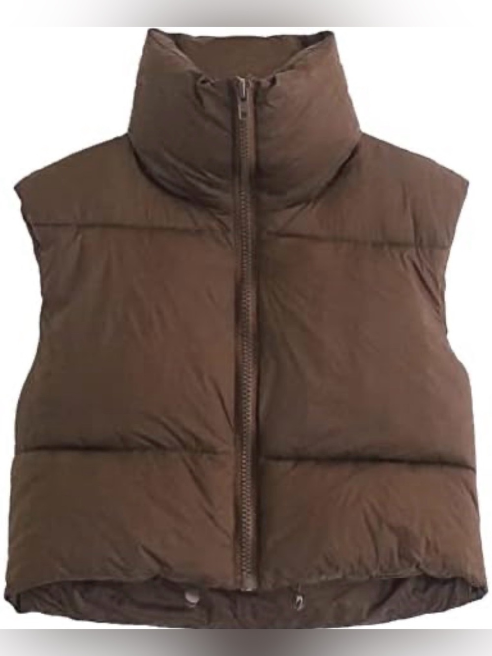 Simply Southern Puffer Vest Brown sz XL/XXL